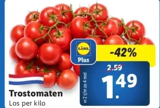 Aanbieding: Trostomaten