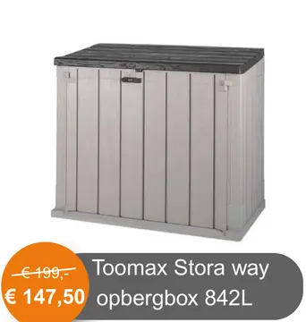 Aanbieding: Toomax Stora way opbergbox