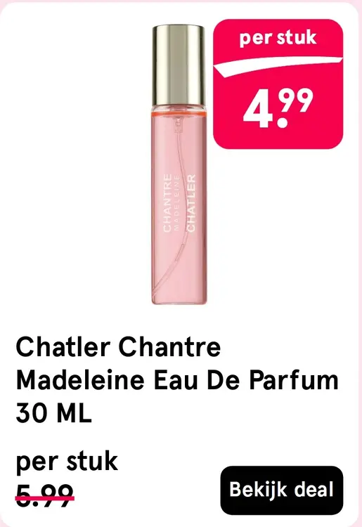 Aanbieding: Chantre Madeleine Eau De Parfum