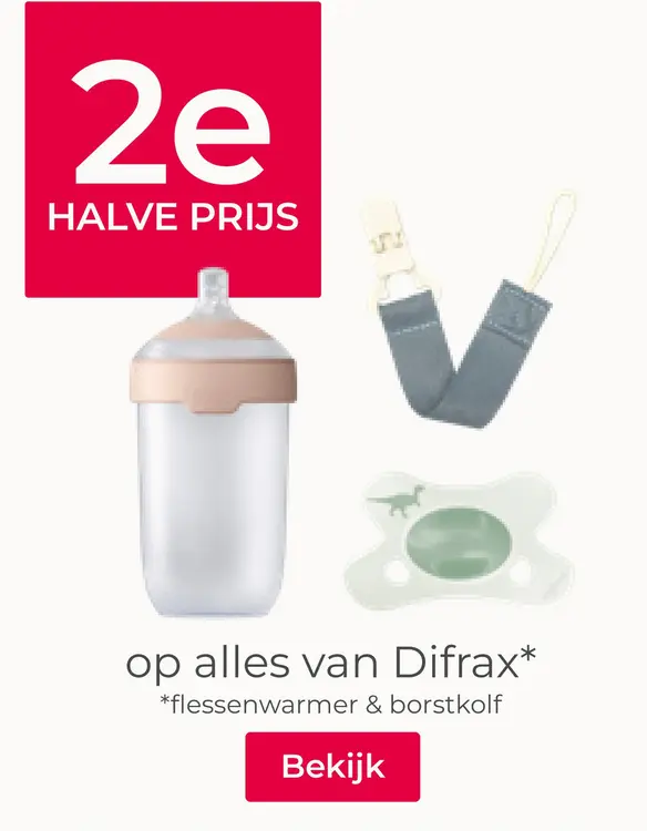 Aanbieding: Difrax baby products