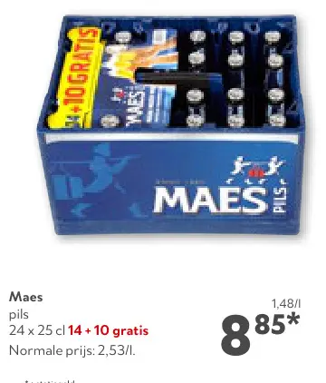 Promotie: Maes pils