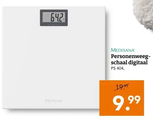 Aanbieding: Personenweegschaal digitaal
