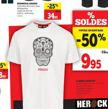 Offre: T-shirt skullo