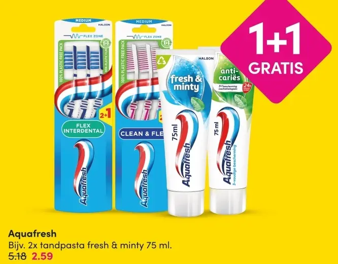 Aanbieding: Aquafresh