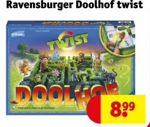 Promotie: Doolhof twist