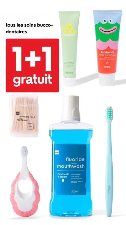 Offre: Tous les soins buccodentaires