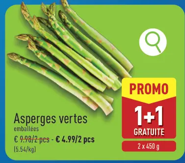 Offre: Asperges vertes