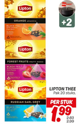 Aanbieding: Lipton Thee