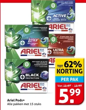 Aanbieding: Ariel Pods+
