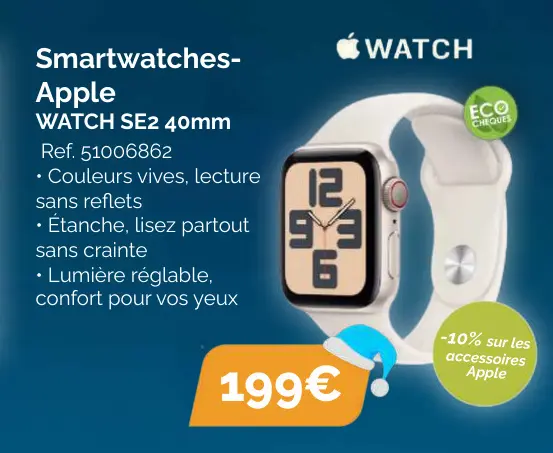 Offre: Smartwatches-Apple WATCH SE2 40mm