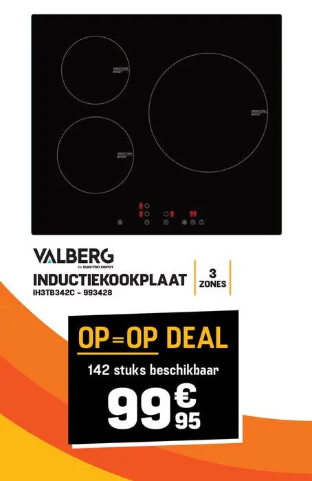 Promotie: Inductiekookplaat