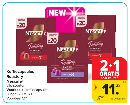 Promotie: Koffiecapsules Roastery