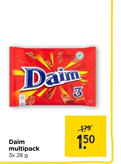 Aanbieding: Daim multipack