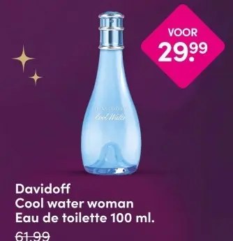 Aanbieding: Cool water woman