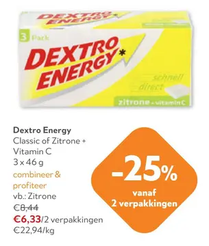 Aanbieding: Dextro Energy