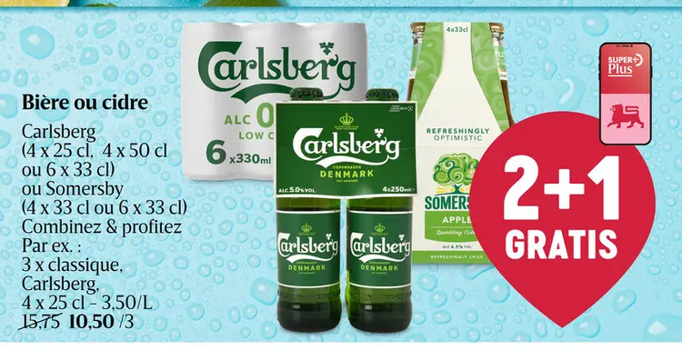 Offre: Bière ou cidre