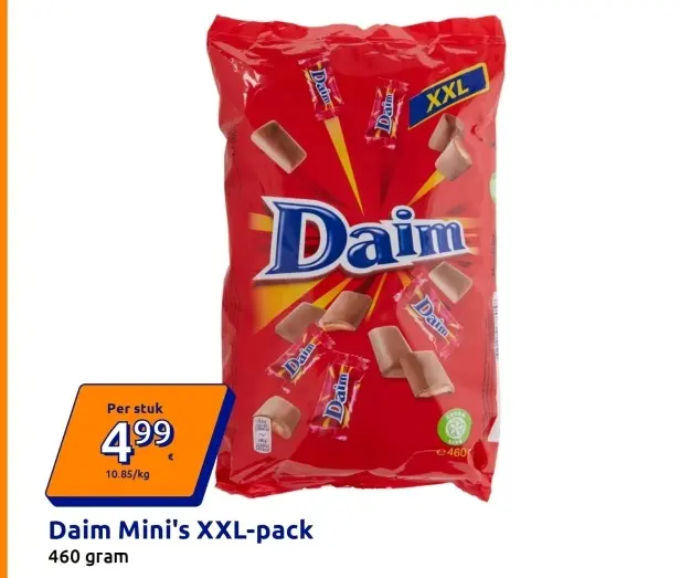 Aanbieding: Daim Mini's XXL-pack