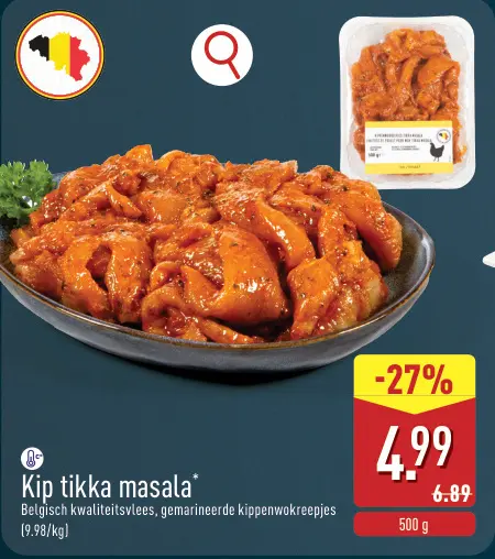 Promotie: Kip tikka masala