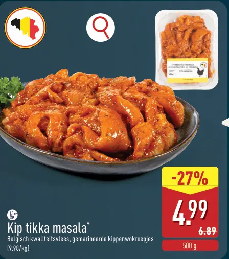 Promotie: Kip tikka masala