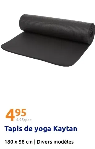 Offre: Tapis de yoga Kaytan