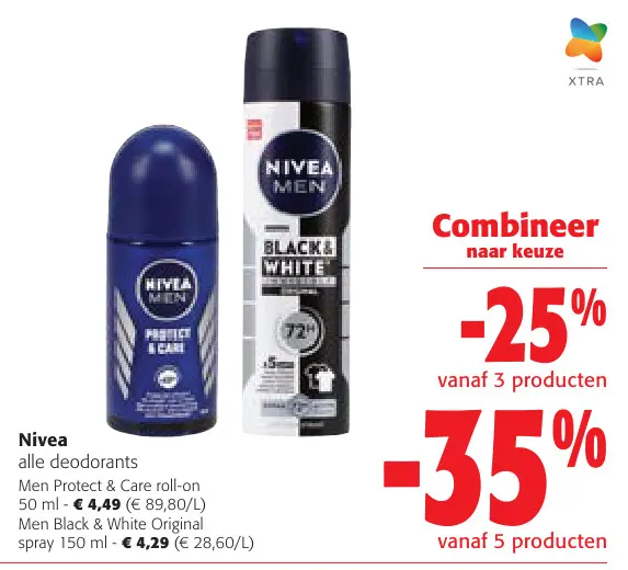 Aanbieding: Nivea alle deodorants