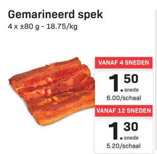 Promotie: Bacon
