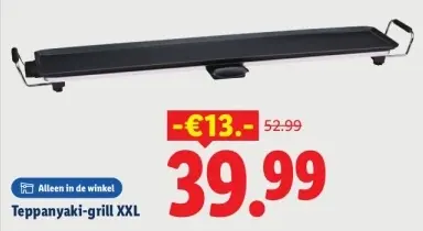 Aanbieding: Teppanyaki-grill XXL