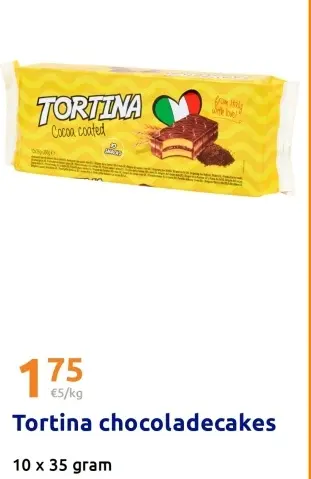 Aanbieding: Tortina chocoladecakes