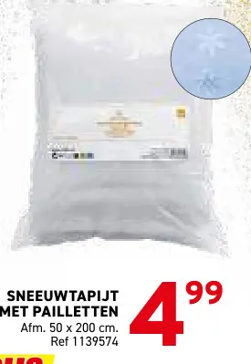 Aanbieding: Sneeuwtapijt