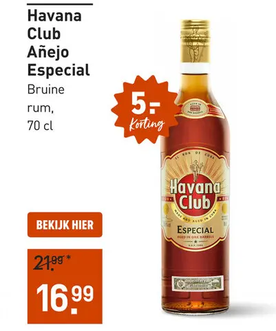 Aanbieding: Havana Club Añejo Especial