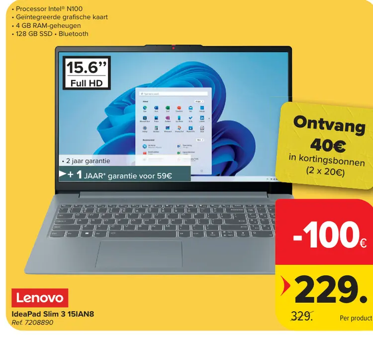 Promotie: Lenovo IdeaPad Slim 3 15IAN8