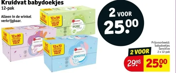 Aanbieding: babydoekjes