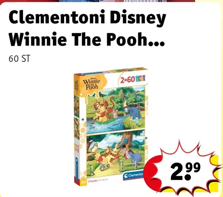 Aanbieding: Clementoni Disney Winnie The Pooh...