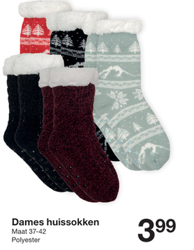 Aanbieding: Dames huissokken