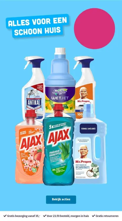 Aanbieding: Alles voor een schoon huis