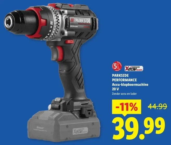 Aanbieding: Accu-klopboormachine
