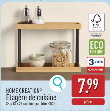 Offre: Etagère de cuisine