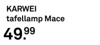 Aanbieding: tafellamp Mace