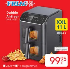 Aanbieding: Dubble Airfryer AIF 8100ST