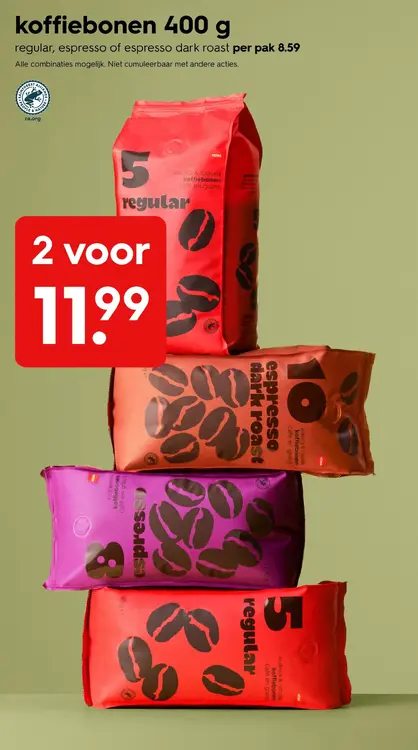 Promotie: koffiebonen