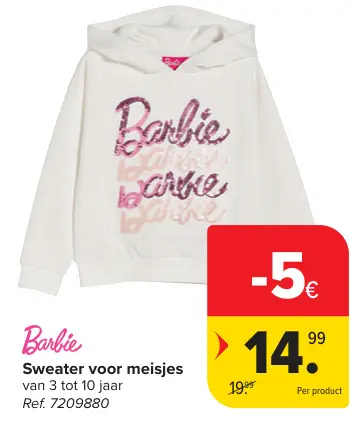 Aanbieding: Sweater voor meisjes