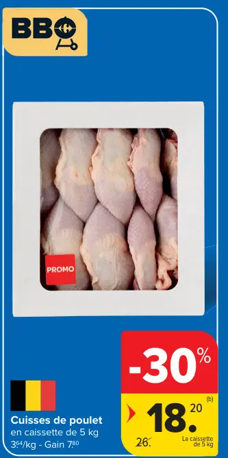 Offre: Cuisses de poulet