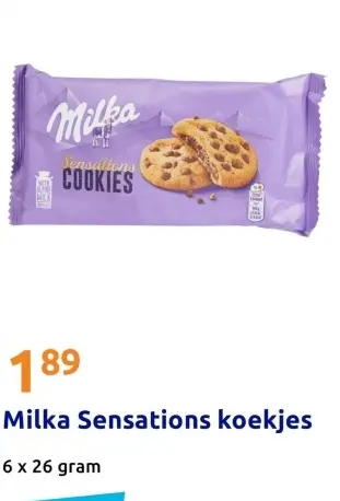 Aanbieding: Milka Sensations koekjes