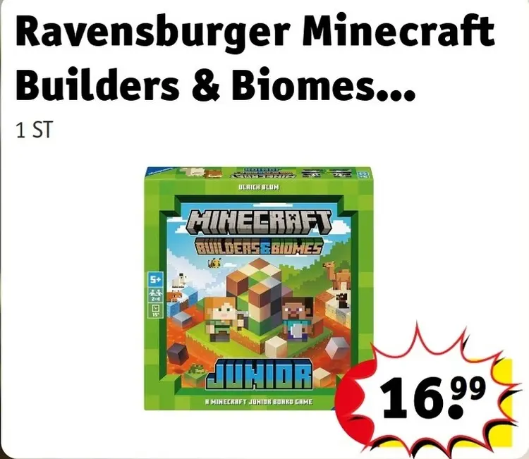 Promotie: Minecraft Builders & Biomes...
