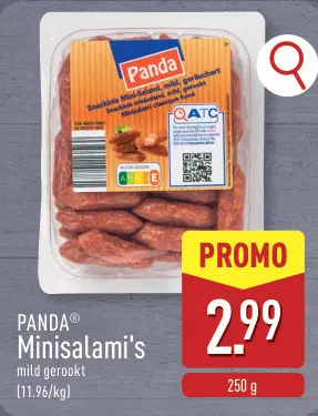 Promotie: Minisalami's