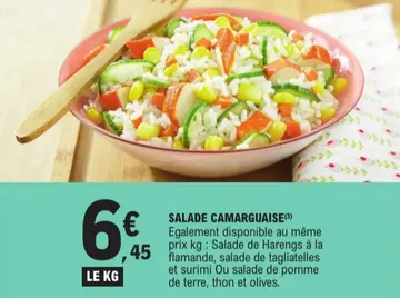 Offre: SALADE CAMARGUAISE