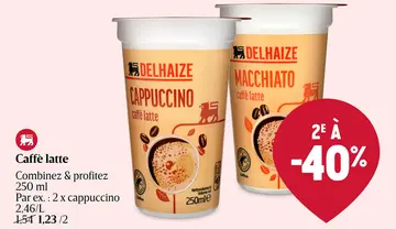 Offre: Caffè latte