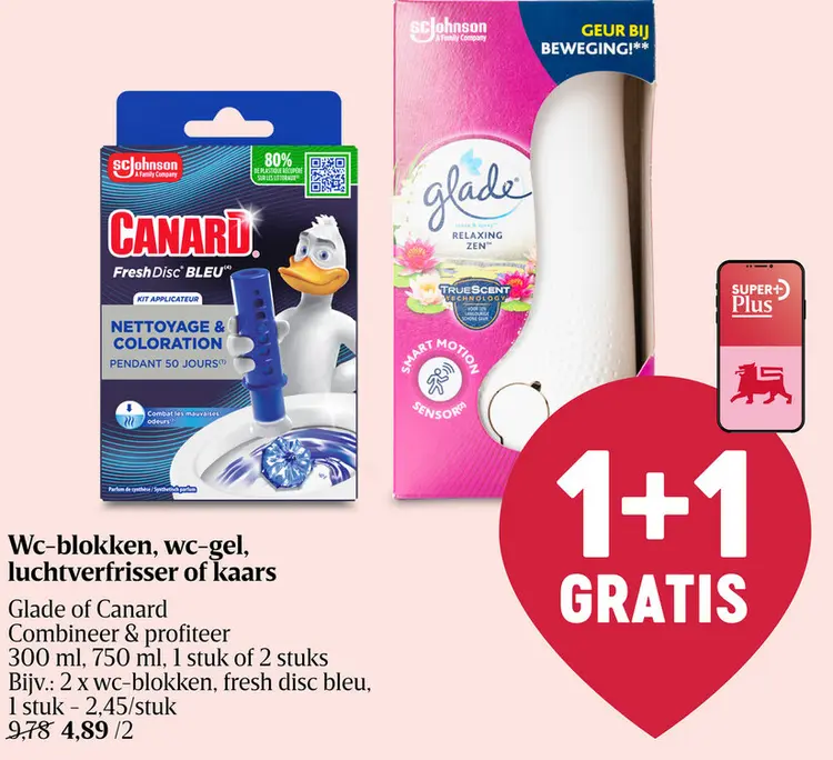 Promotie: Wc-blokken, wc-gel, luchtverfrisser of kaars