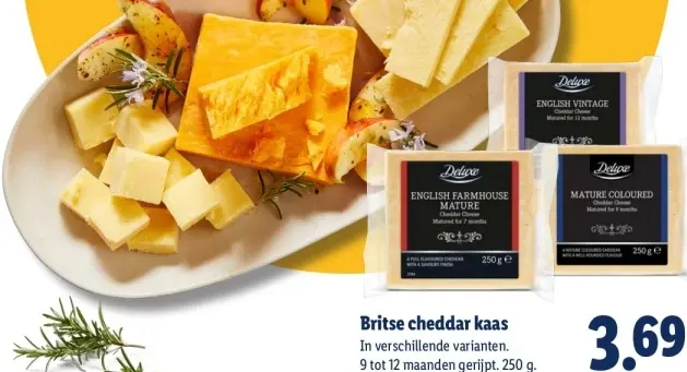 Aanbieding: Britse cheddar kaas