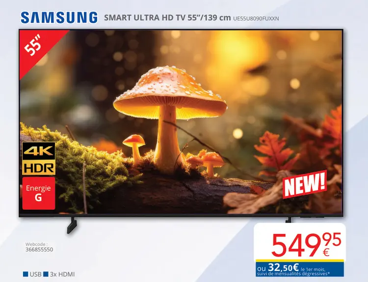 Offre: Smart ultra hd tv
